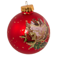 65MM Glass 12 Days Of Christmas Ball Ornaments