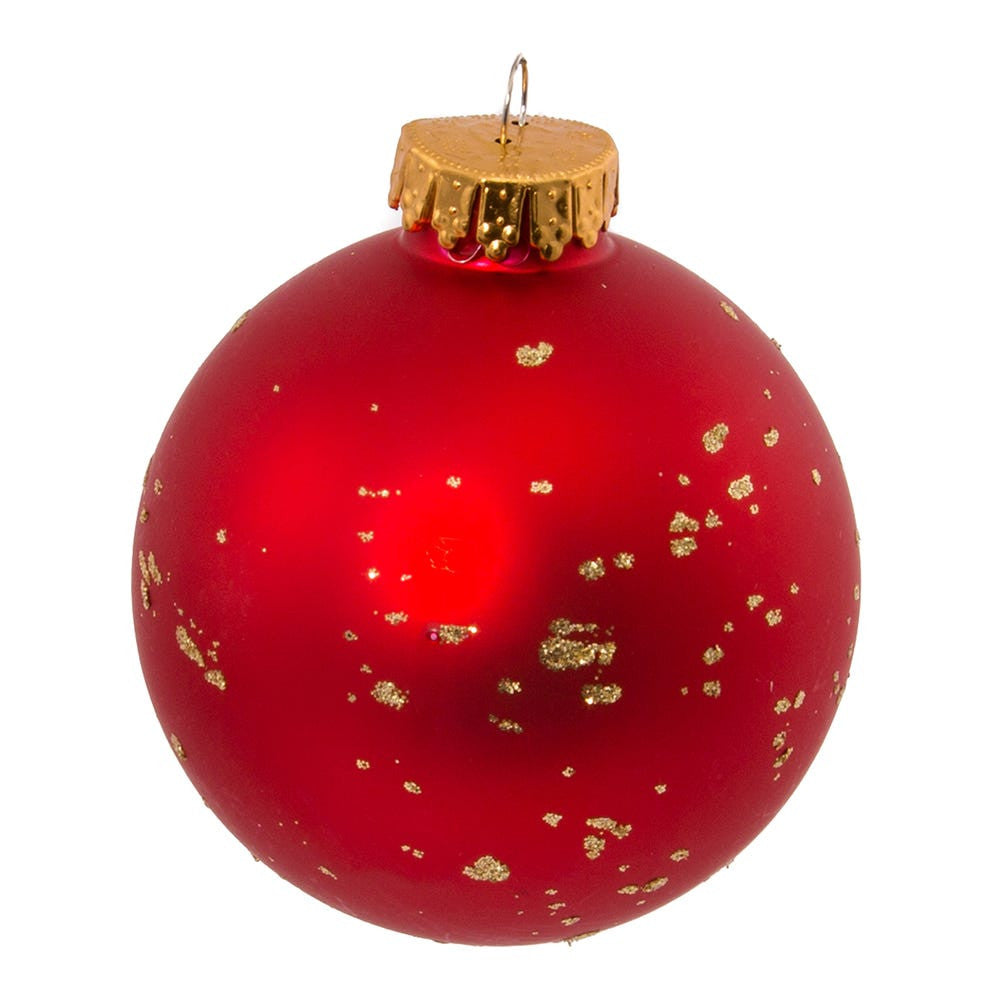 65MM Glass 12 Days Of Christmas Ball Ornaments