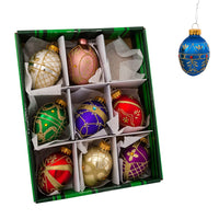 45MM Miniature Decorative Egg Glass Ornaments