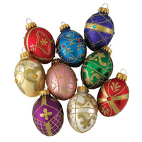 45MM Miniature Decorative Egg Glass Ornaments