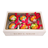 80MM Glass Pineapple Pattern Ball Ornaments