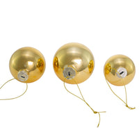 60MM-80MM Glass Shiny Gold Ball Ornaments