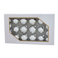 60MM-80MM Glass Shiny Silver Ball Ornaments