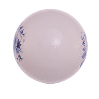 80MM Glass Shiny Indigo Blue Design Ball Ornaments