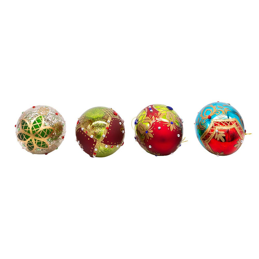 65MM Glass Egg Ornaments