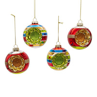 75MM Early Years Glass Ornaments