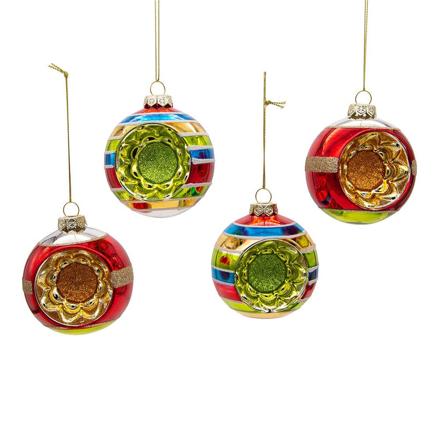 75MM Early Years Glass Ornaments