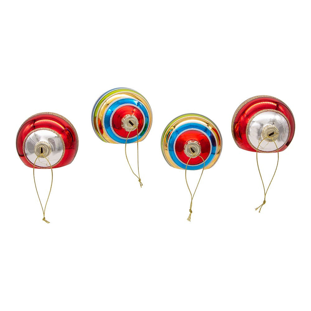 75MM Early Years Glass Ornaments