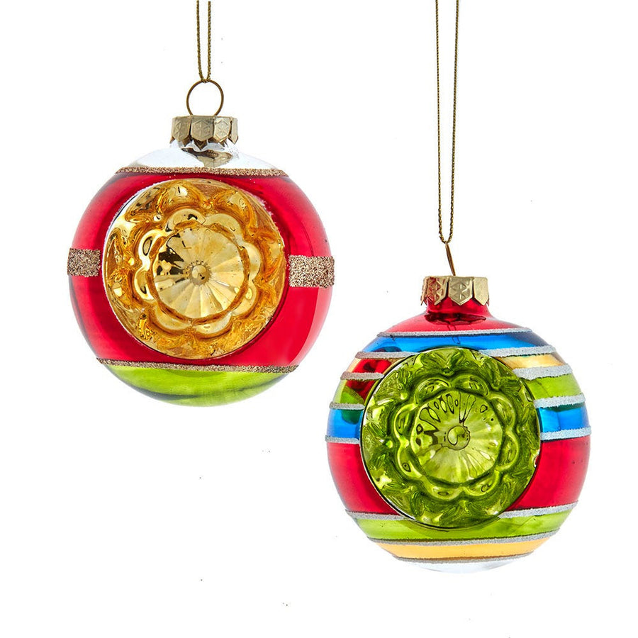 75MM Early Years Glass Ornaments