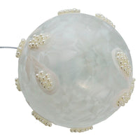 80MM Glass White Pearl Ball Ornaments
