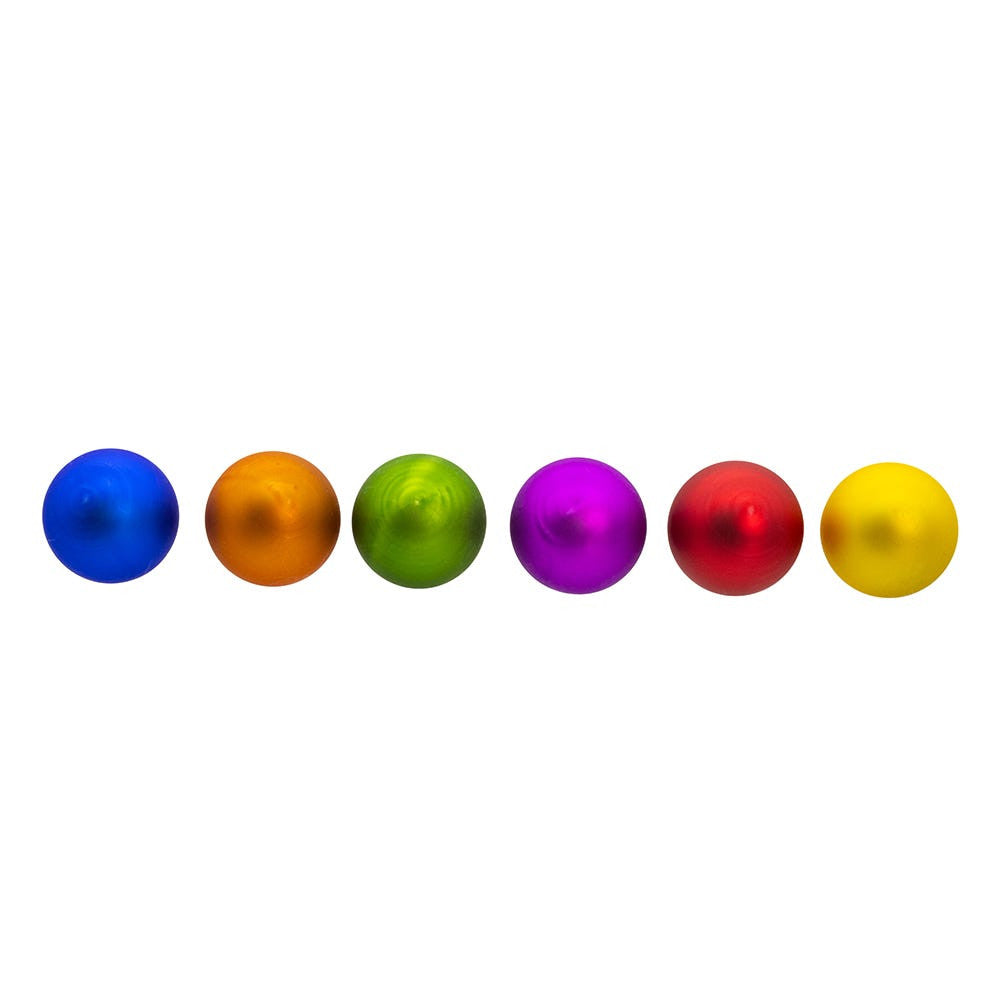 25MM Glass Matte Pride Color Ball Ornaments