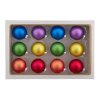 60MM Glass Rainbow Ball Ornaments