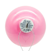 80MM Glass Pearlized Pink Ball Ornaments