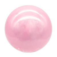 80MM Glass Pearlized Pink Ball Ornaments