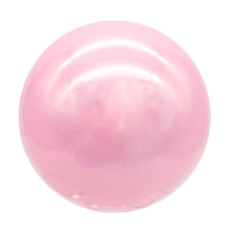 80MM Glass Pearlized Pink Ball Ornaments