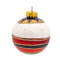 65MM Glass Nutcracker Design Ball Ornaments