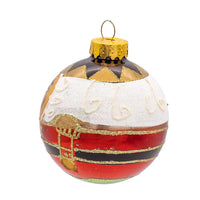 65MM Glass Nutcracker Design Ball Ornaments