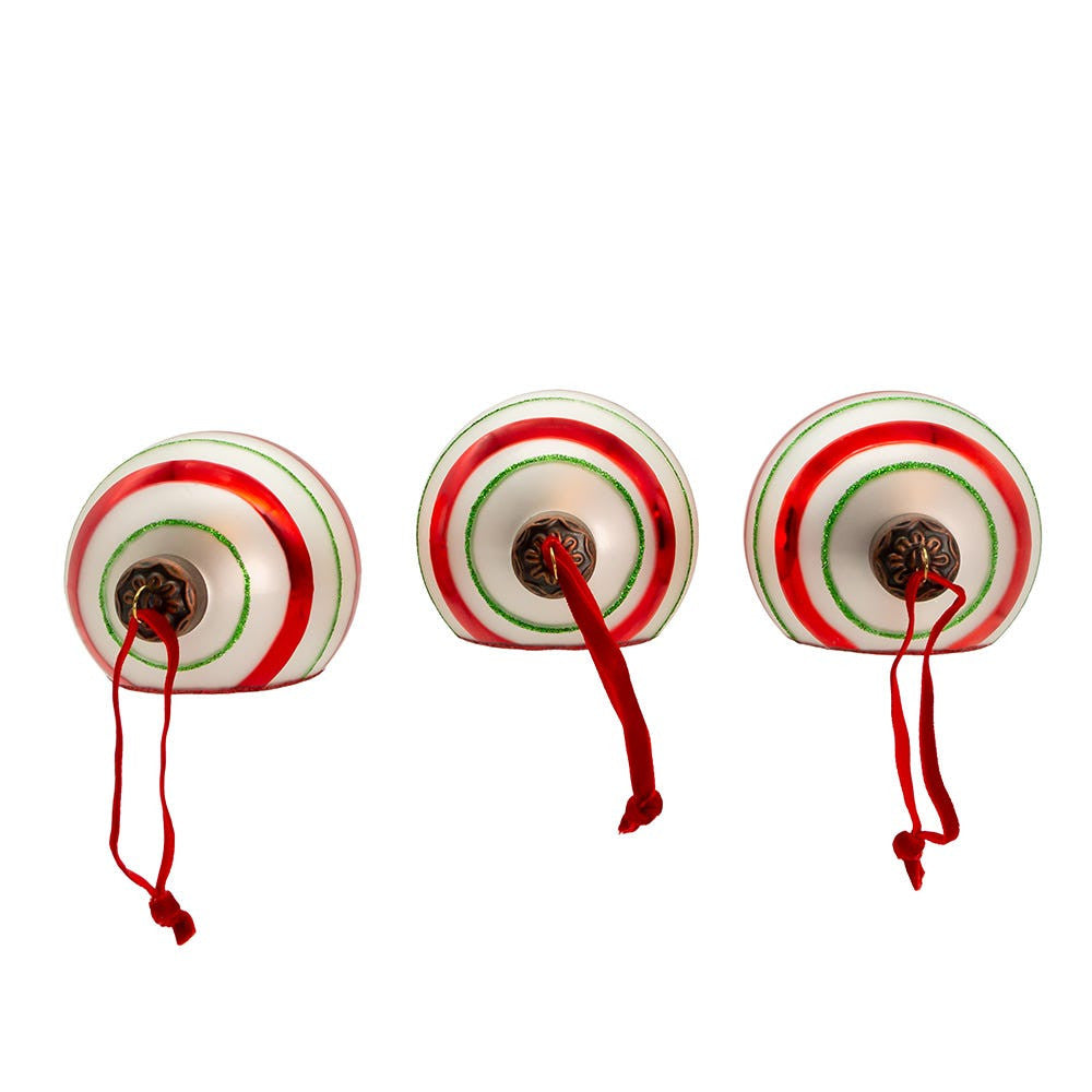 3" The Early Years Glass Reflector Ornaments