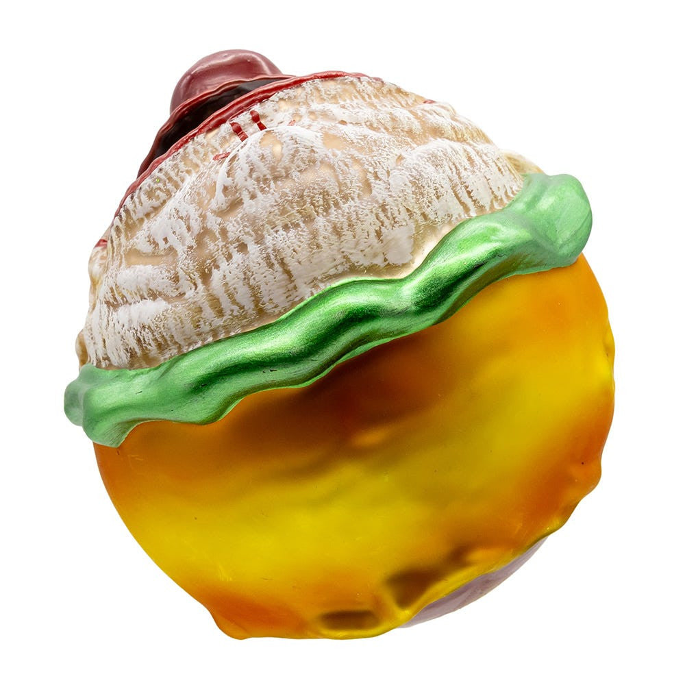 Gorenaments® Glass "Bubbles" Evil Clown Ornament