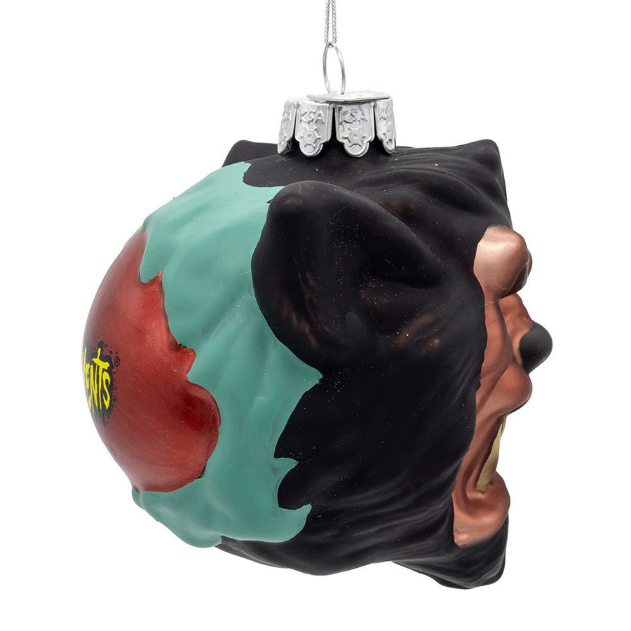Gorenaments® Glass "Wolfie" Werewolf Ornament