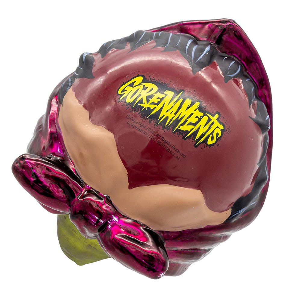 Gorenaments® Glass "Babushka" Witch Ornament