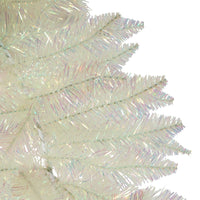 9' Un-Lit Iridescent Garland