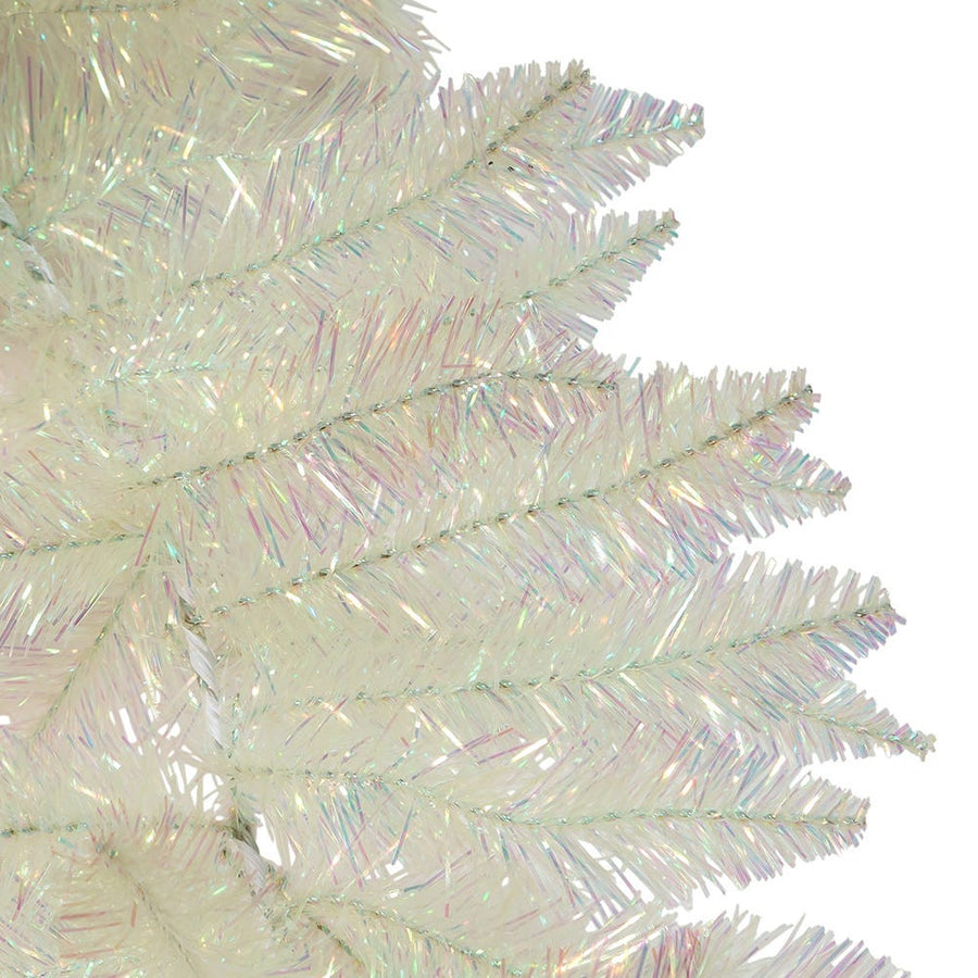 9' Un-Lit Iridescent Garland