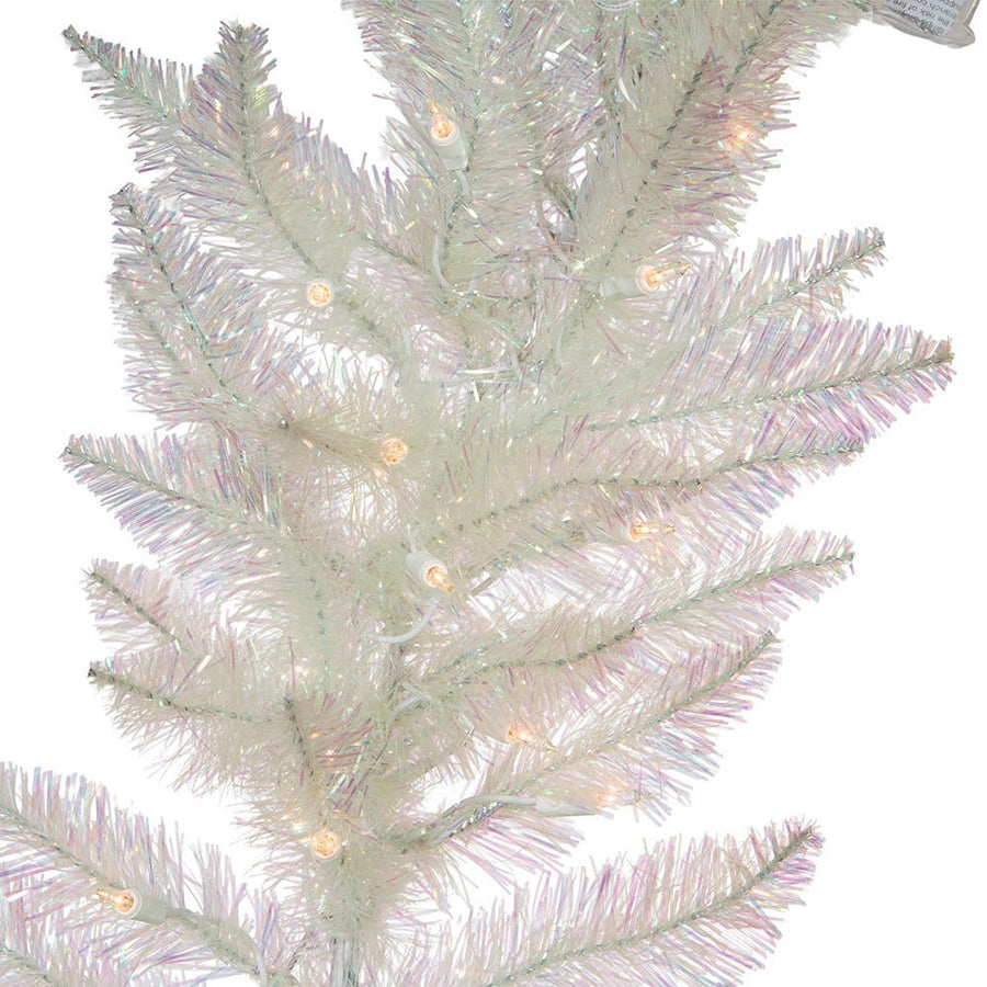 9' Pre-Lit Clear Incandescent Garland