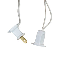 9' Pre-Lit Clear Incandescent Garland