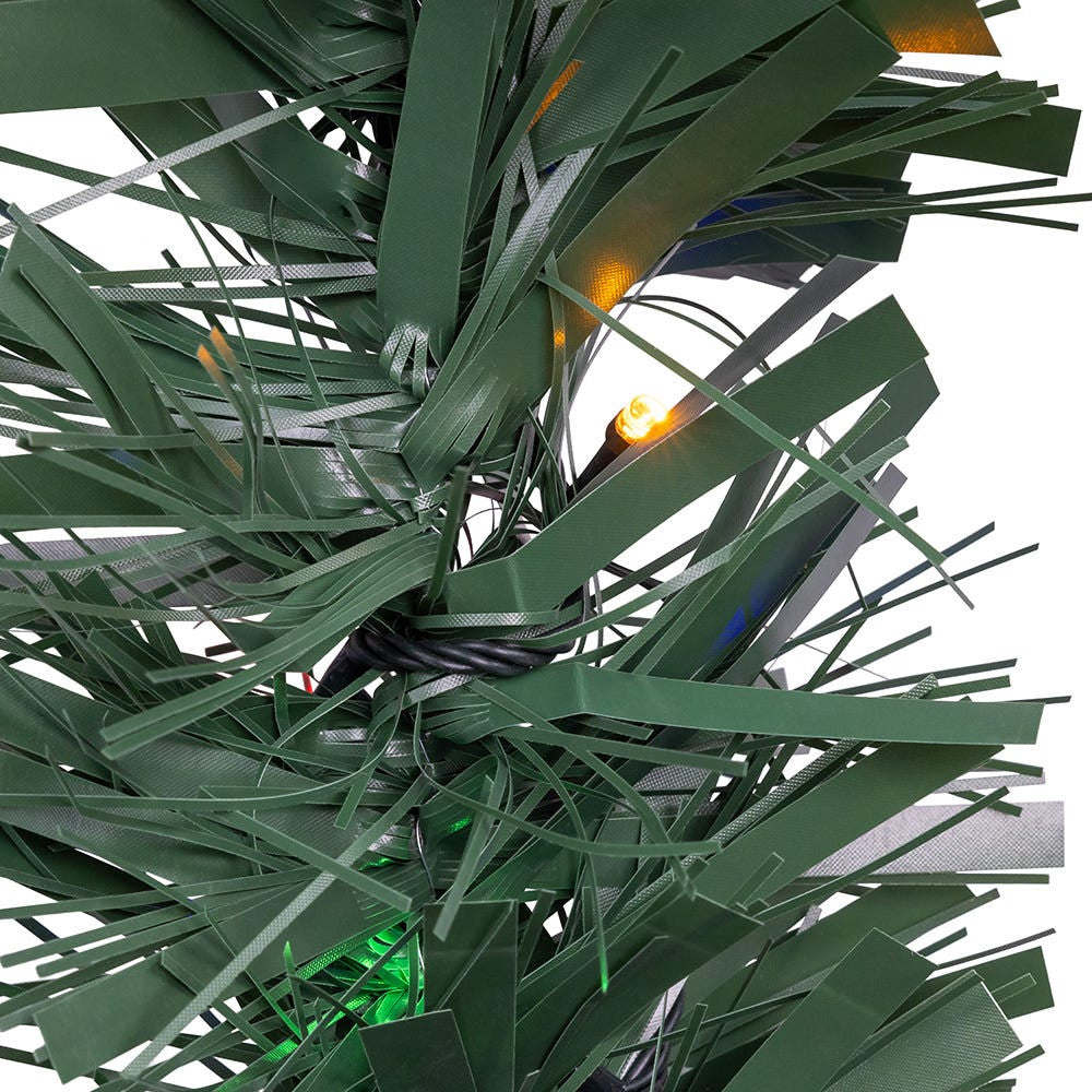 24' Pre-Lit Green Pathway Garland