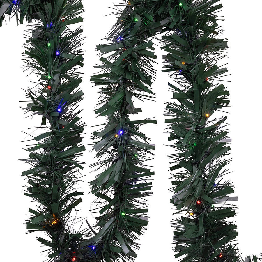 24' Pre-Lit Green Pathway Garland