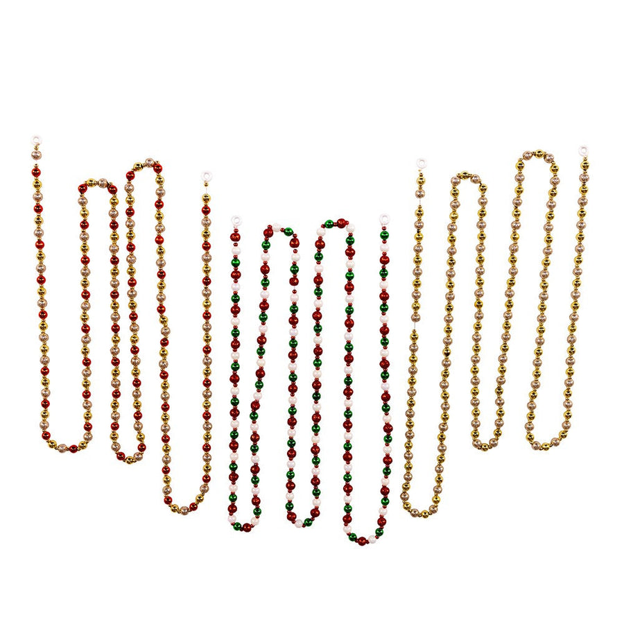 6' Miniature Round Bead Garlands