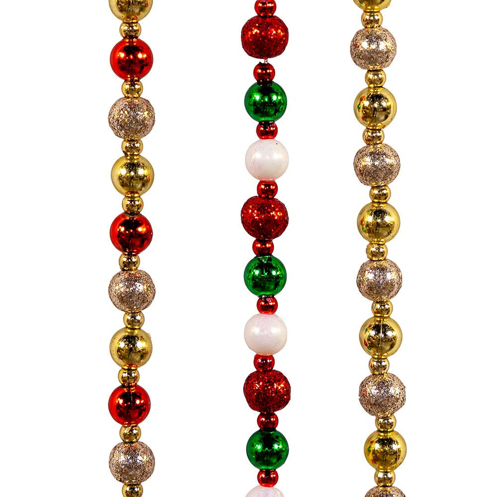 6' Miniature Round Bead Garlands