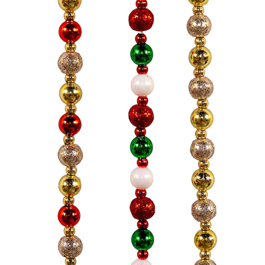 6' Miniature Round Bead Garlands