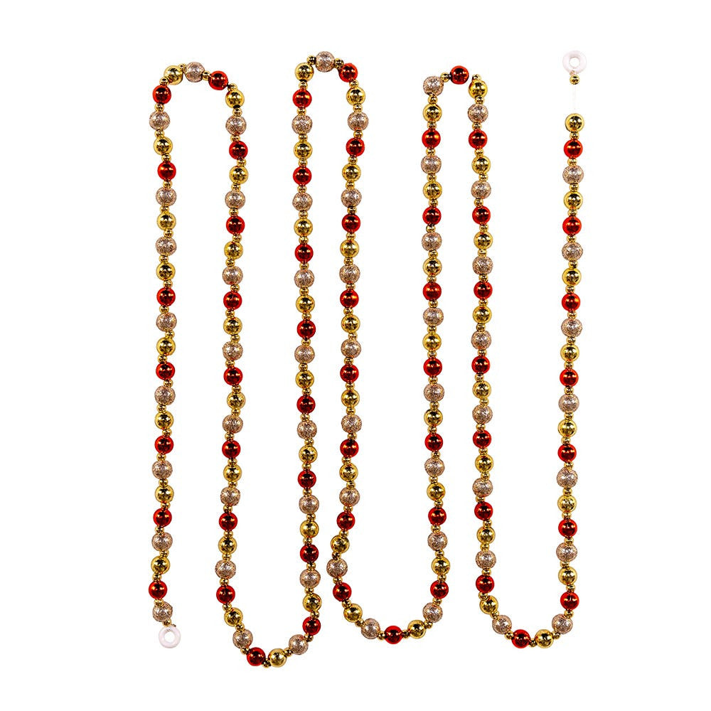 6' Miniature Round Bead Garlands