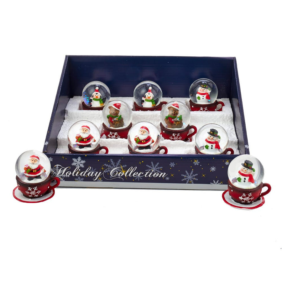 45MM Teacup Snow Globes