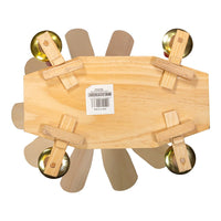 Wooden Christmas Alpine House Carousel With Candles