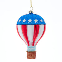 Glass Hot Air Balloon Ornament