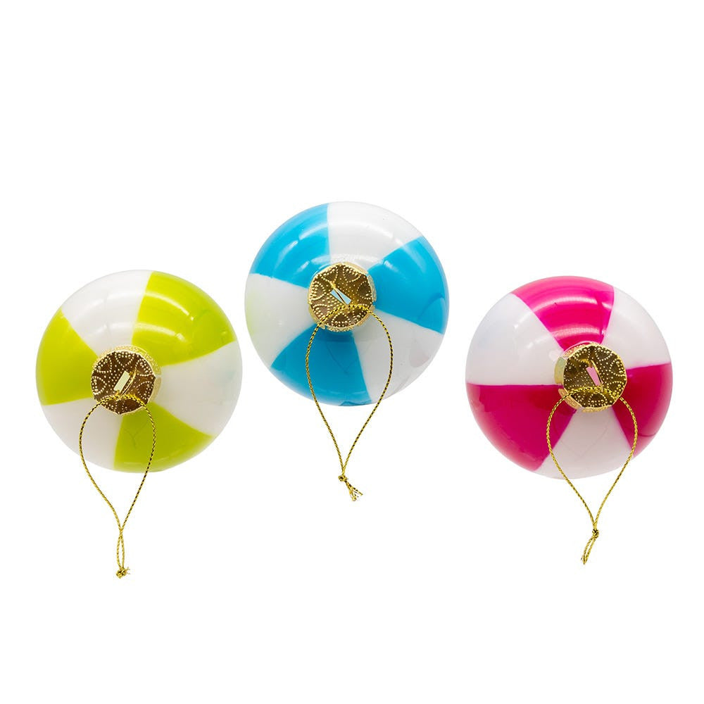 80MM Glass Beach Ball Ornaments