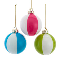 80MM Glass Beach Ball Ornaments