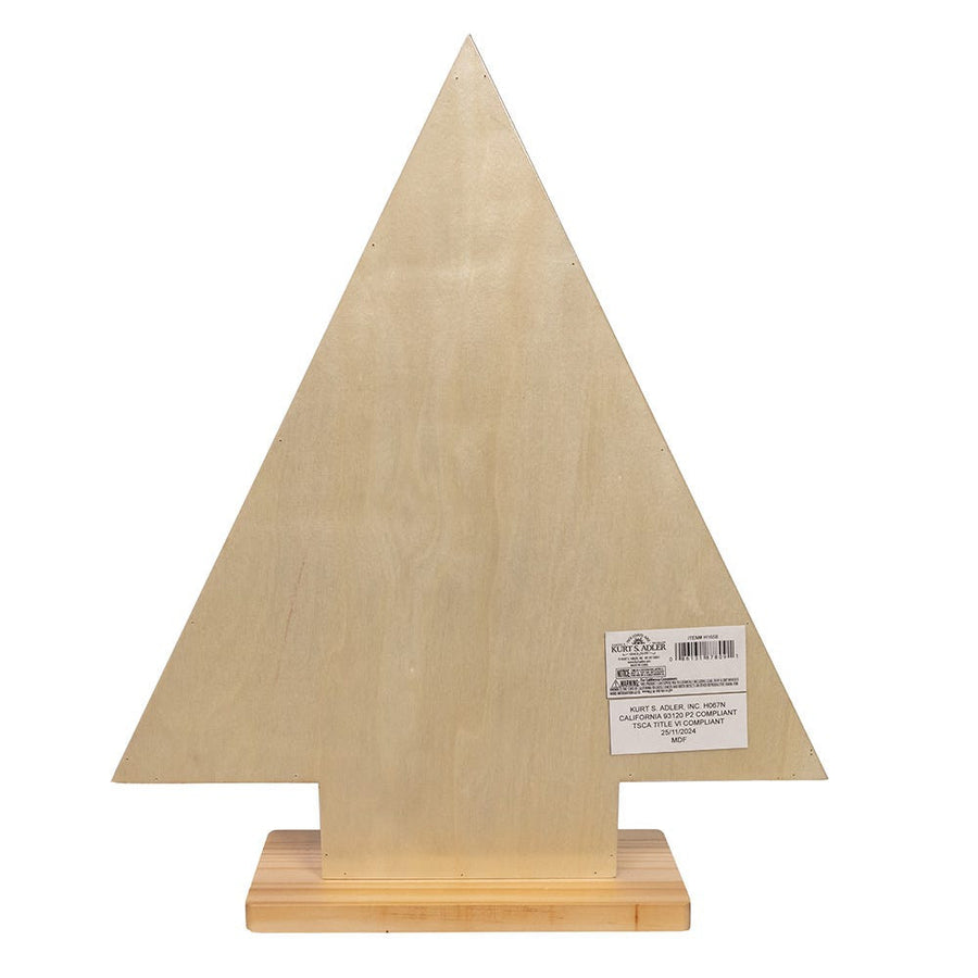 15" Wooden Tree Advent Calendar