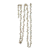 Iridescent and Gold Beaded Garland
