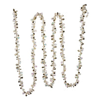 Iridescent and Gold Beaded Garland