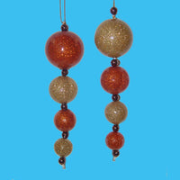 Copper/Gold Ball Dangler Ornaments