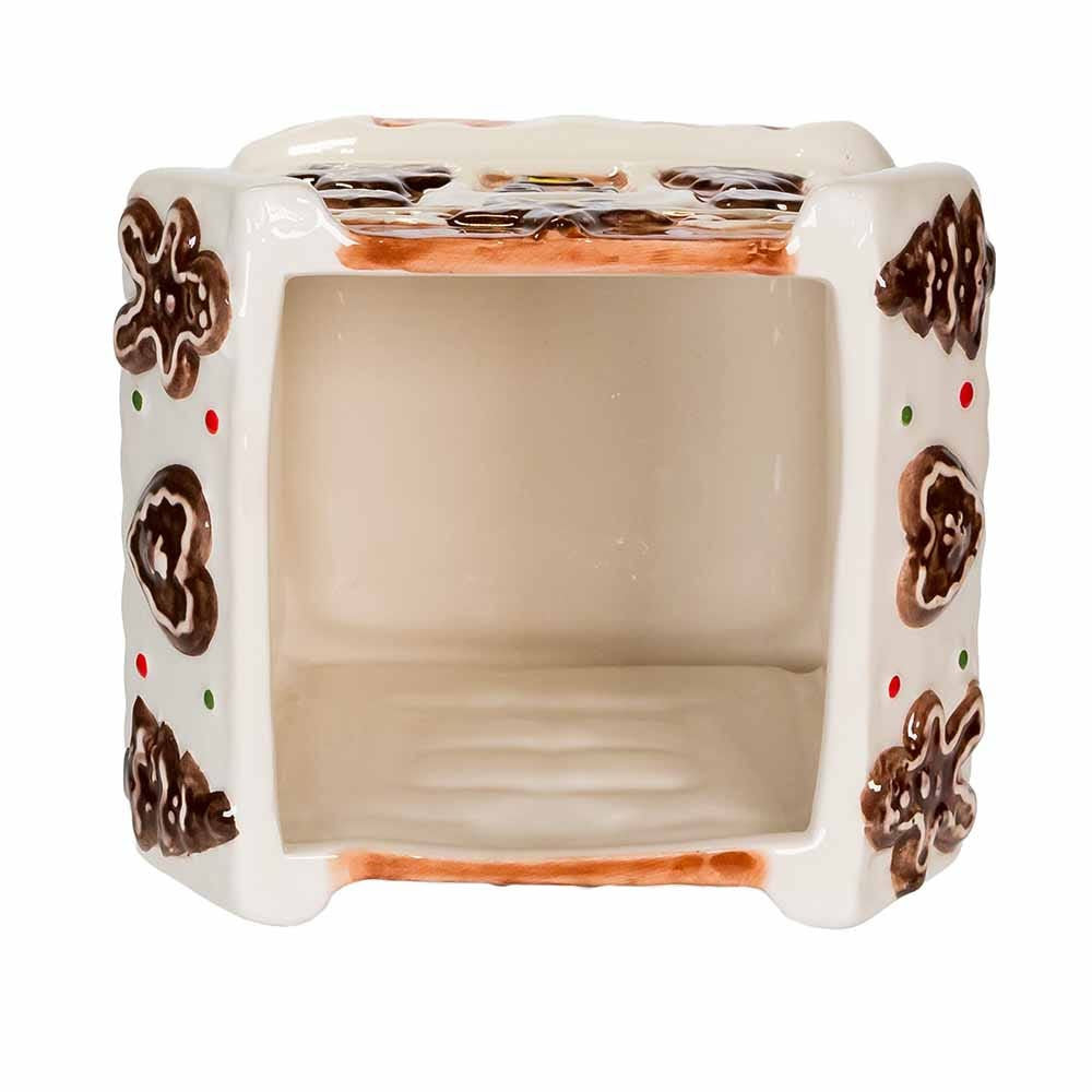 10.2" Gingerbread House Cookie Jar