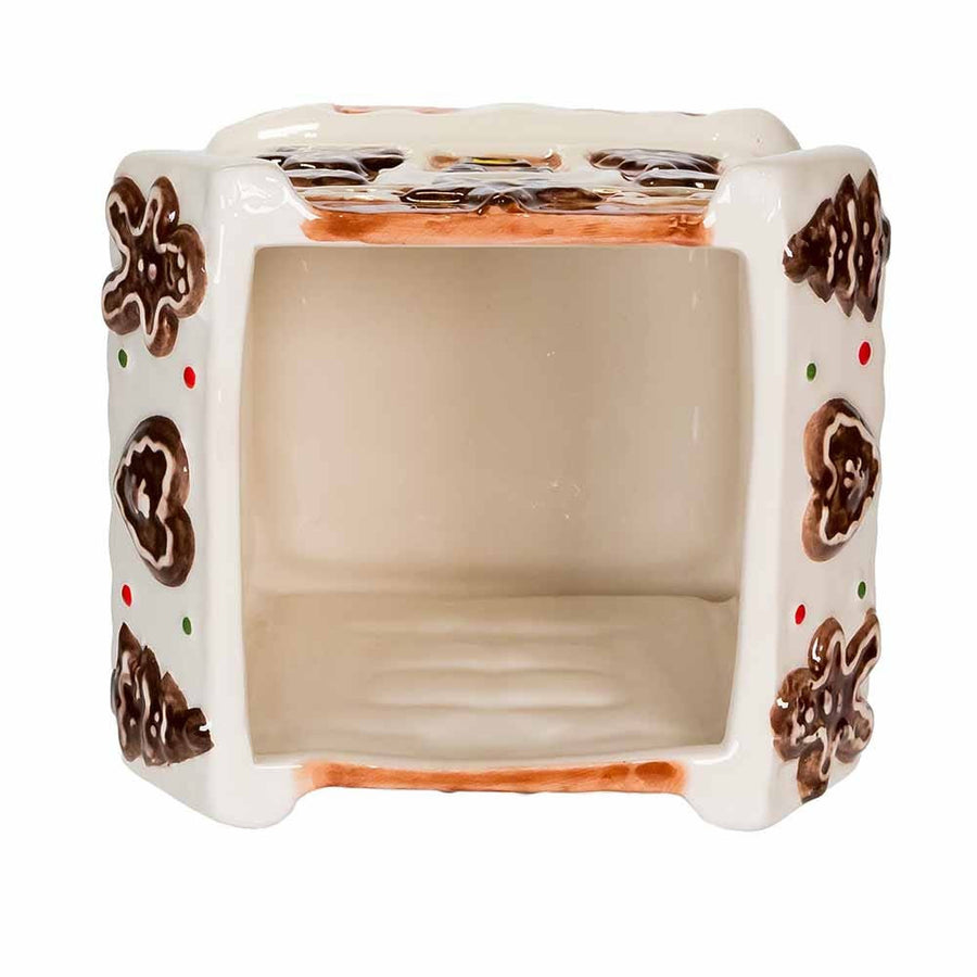 10.2" Gingerbread House Cookie Jar