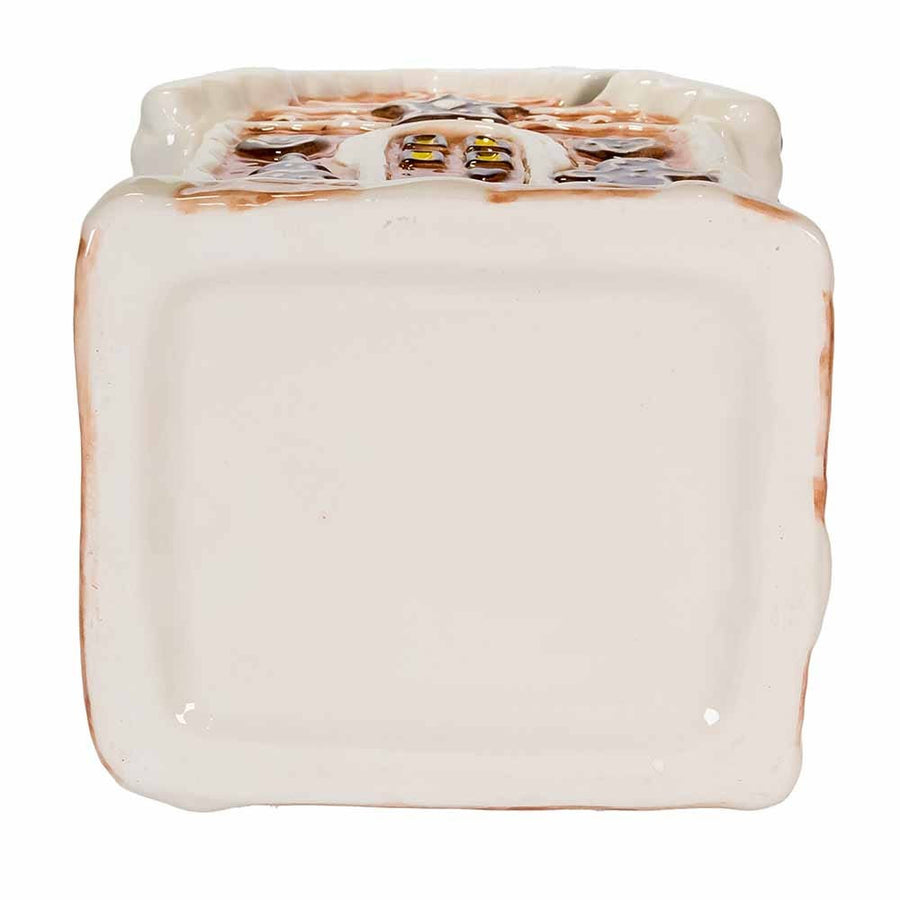 10.2" Gingerbread House Cookie Jar