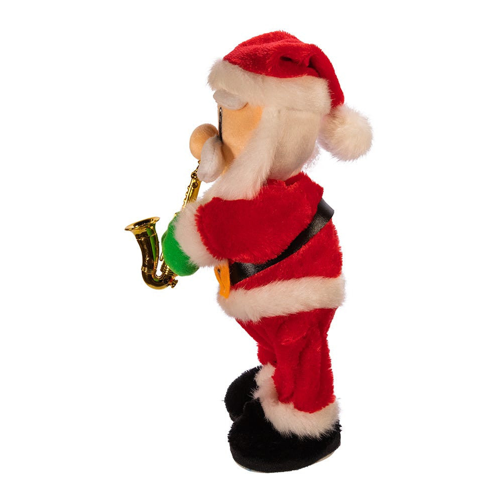 Battery Operated Dancing Jazz Santa