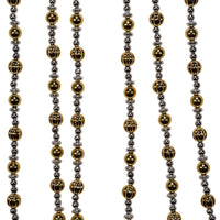 Shiny Silver and Gold Beaded Garland