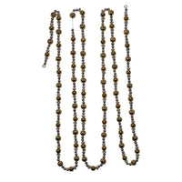 Shiny Silver and Gold Beaded Garland